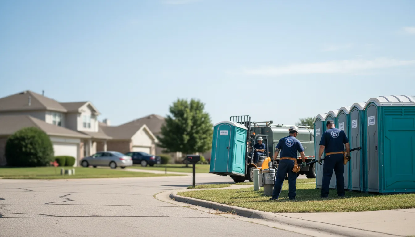 Porta Potty Rental in Nelson, MO near me